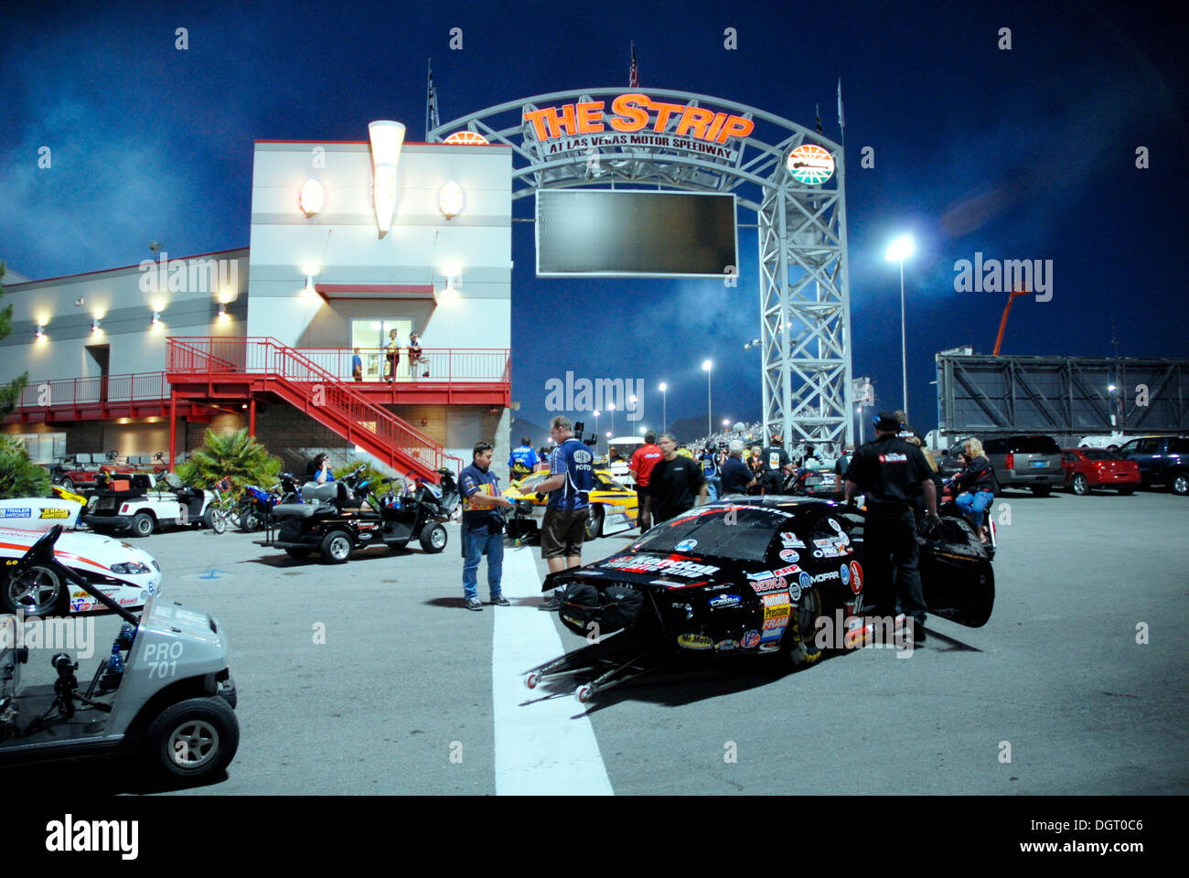 Gara al Las Vegas Motor Speedway, Las Vegas, Nevada, Stati Uniti d'America, America Foto Stock