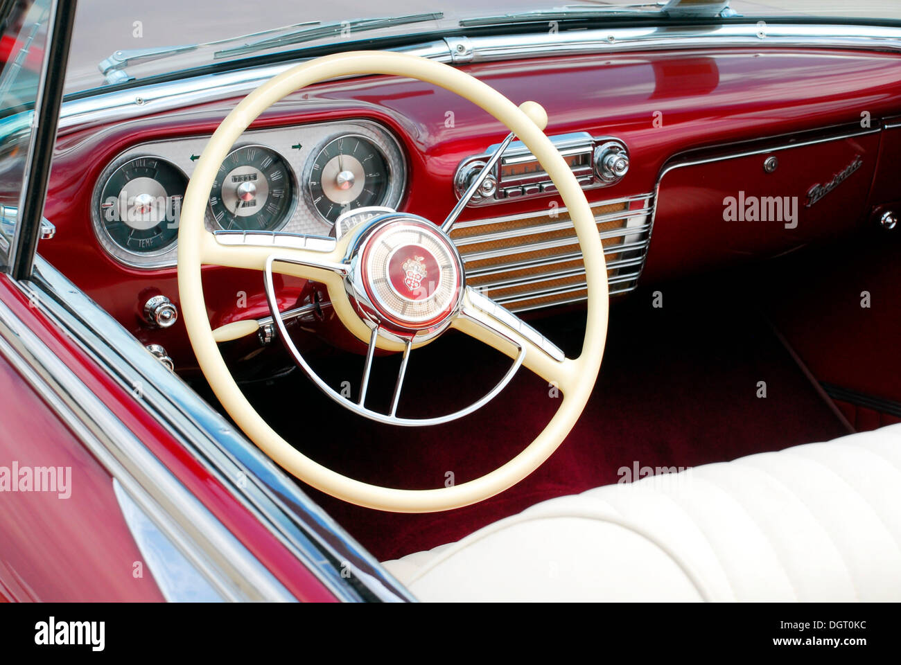 Classic car, Packard convertibile in Camarillo, CALIFORNIA, STATI UNITI D'AMERICA Foto Stock