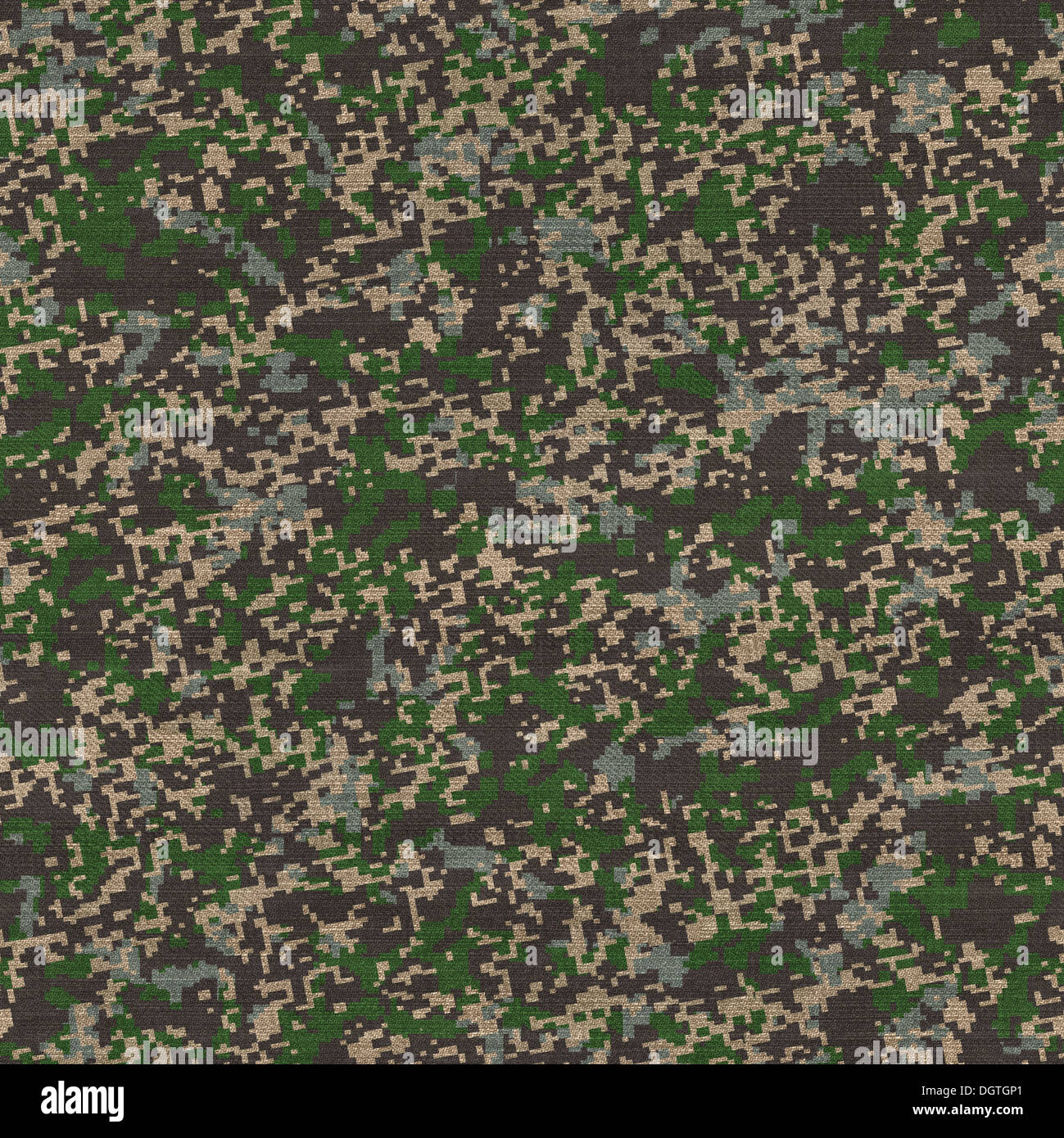 Universal Camouflage Pattern. Seamless Texture. Foto Stock