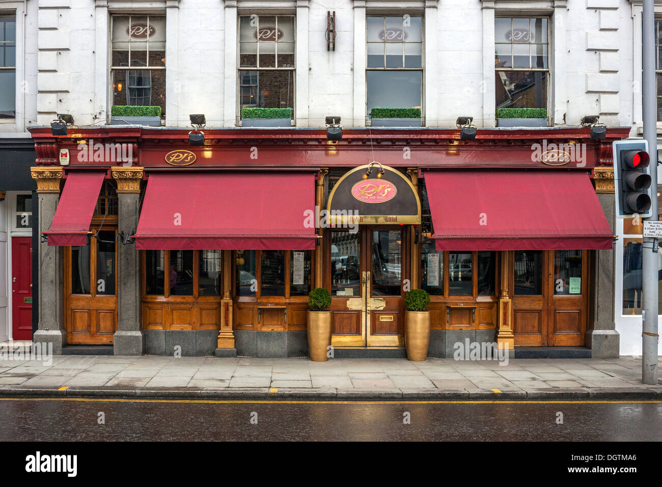 PJ's bar e ristorante, Fulham Road, Londra Foto Stock
