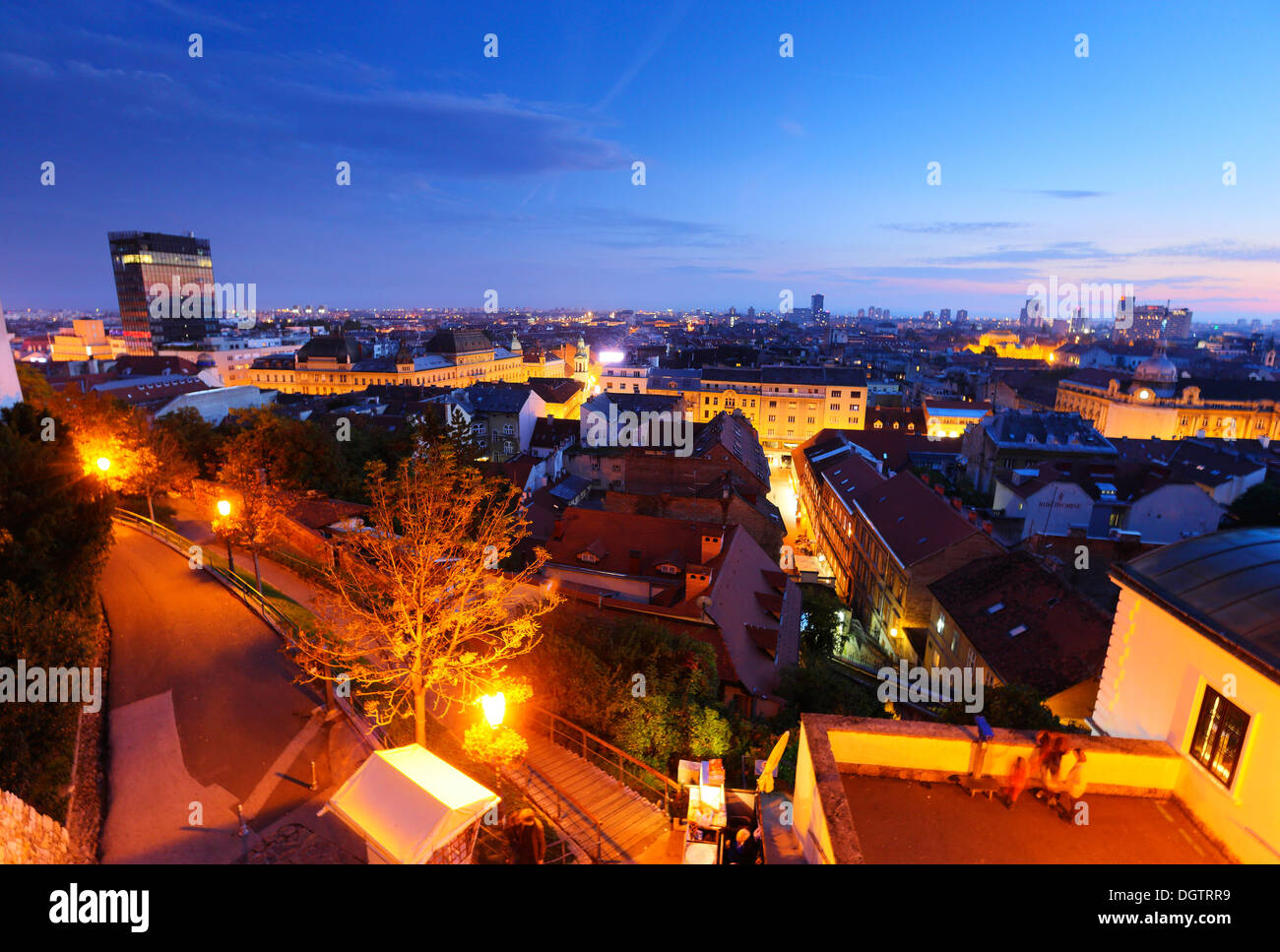 Zagabria, Croazia Foto Stock