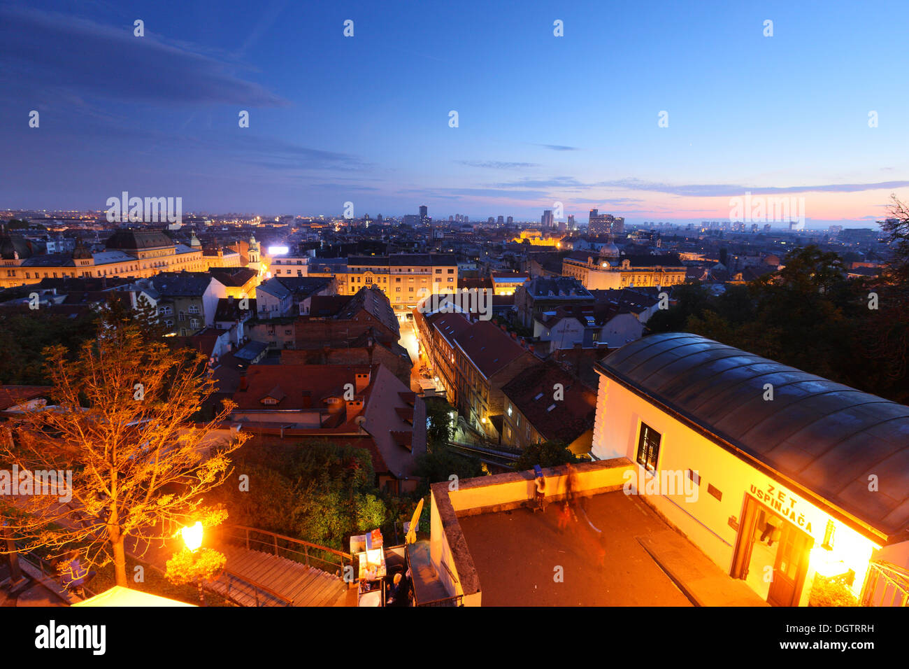 Zagabria, Croazia Foto Stock