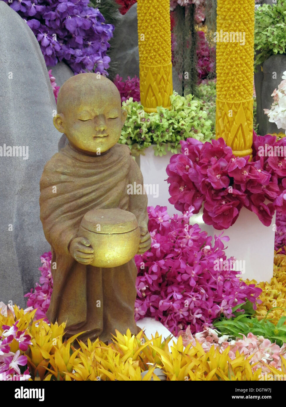 Chelsea flower show presentano Foto Stock