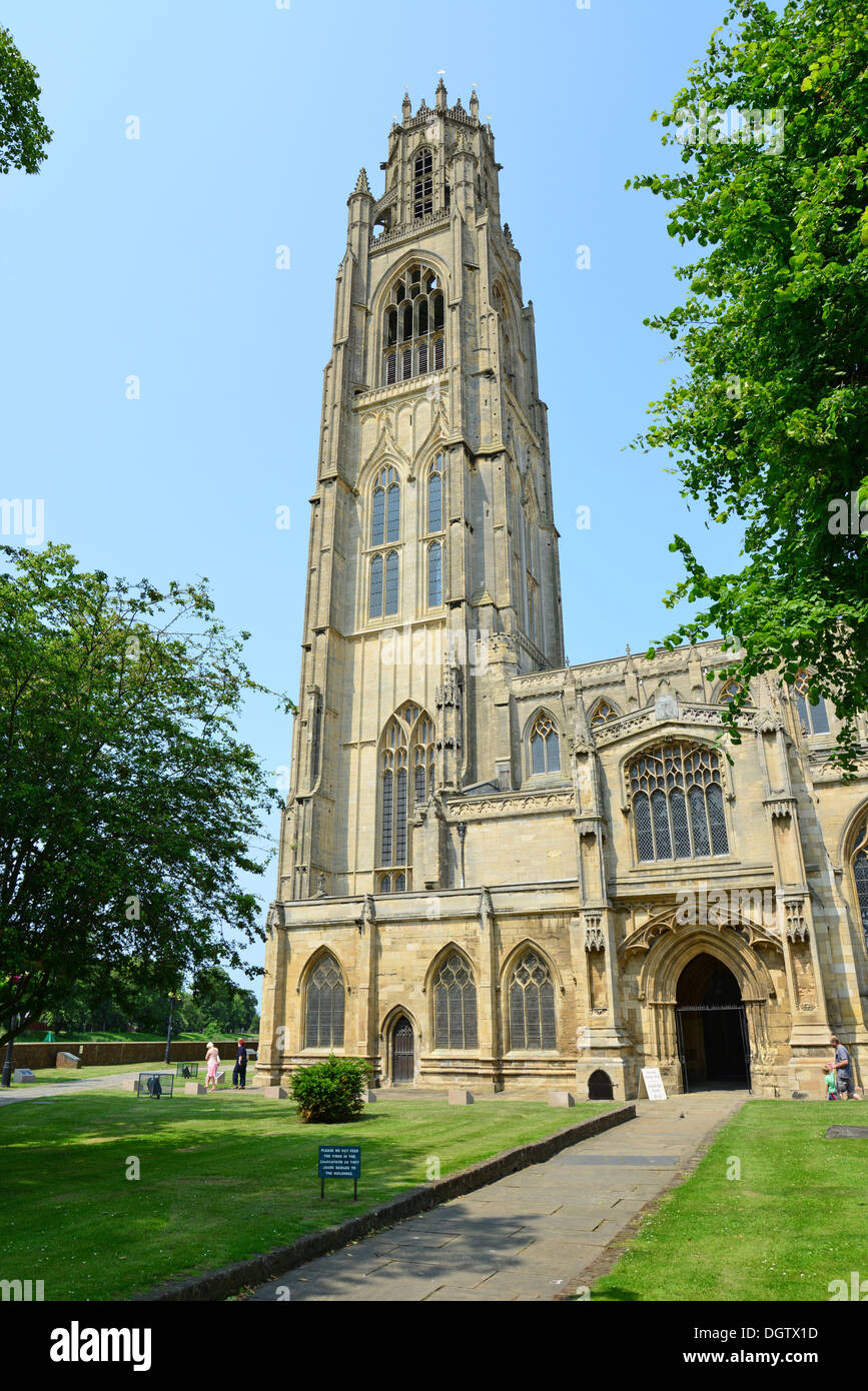 St Botolph's Chiesa (il moncone), Boston, Lincolnshire, England, Regno Unito Foto Stock