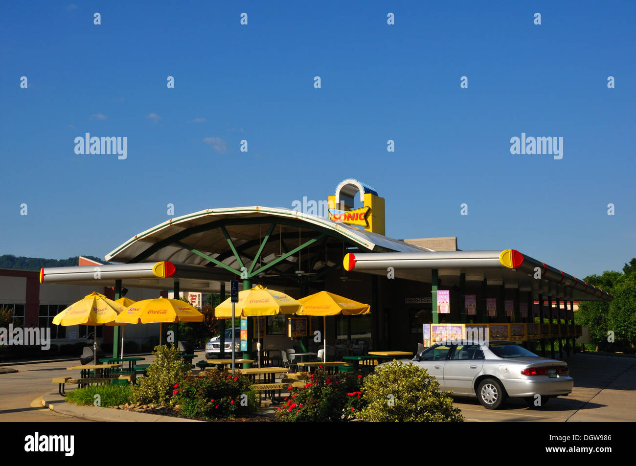 Sonic Drive-In ristorante, STATI UNITI D'AMERICA Foto Stock