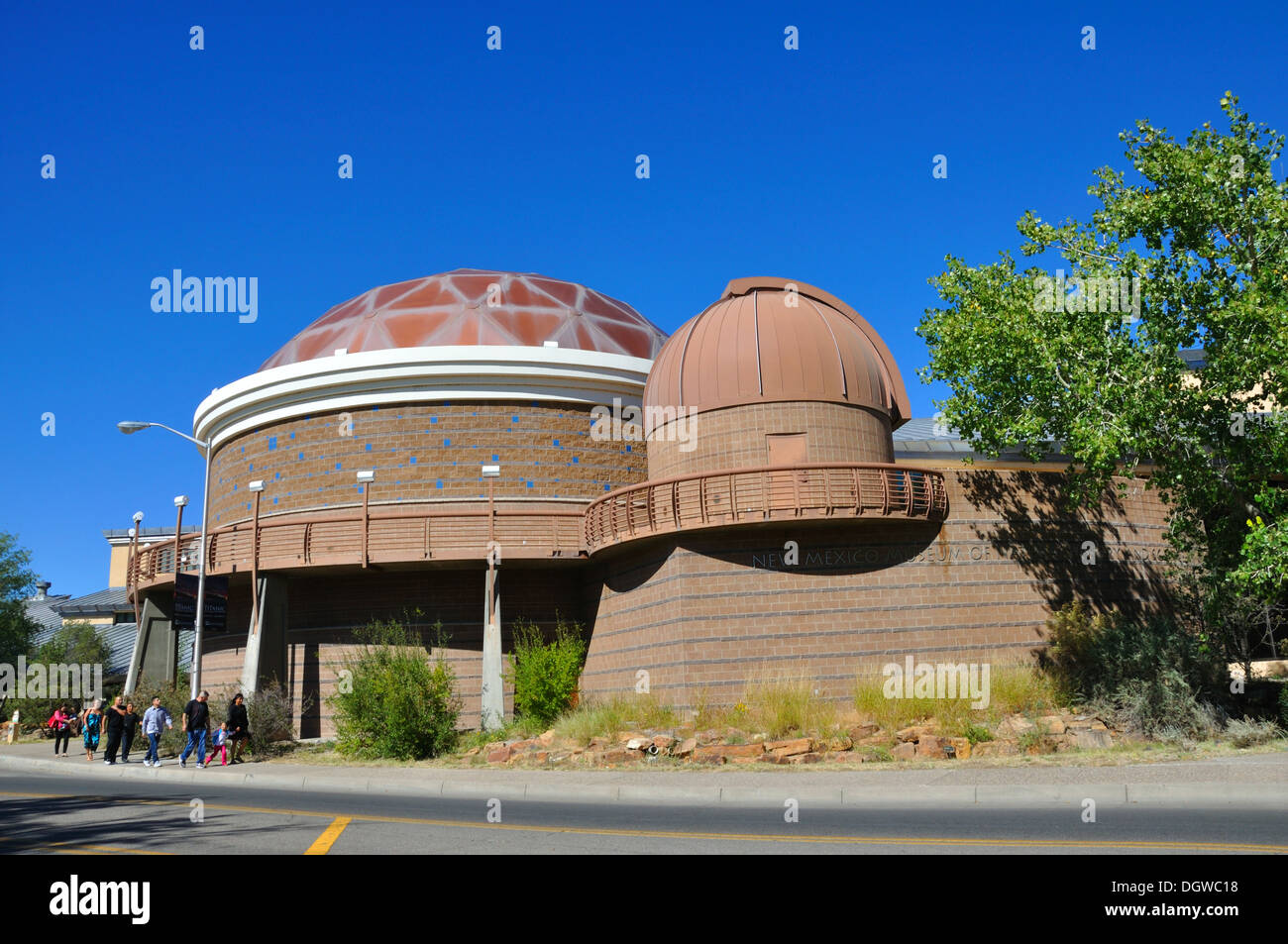 Il Planetario del Museo di Storia Naturale e delle Scienze, Albuquerque, Nuovo Messico, STATI UNITI D'AMERICA Foto Stock