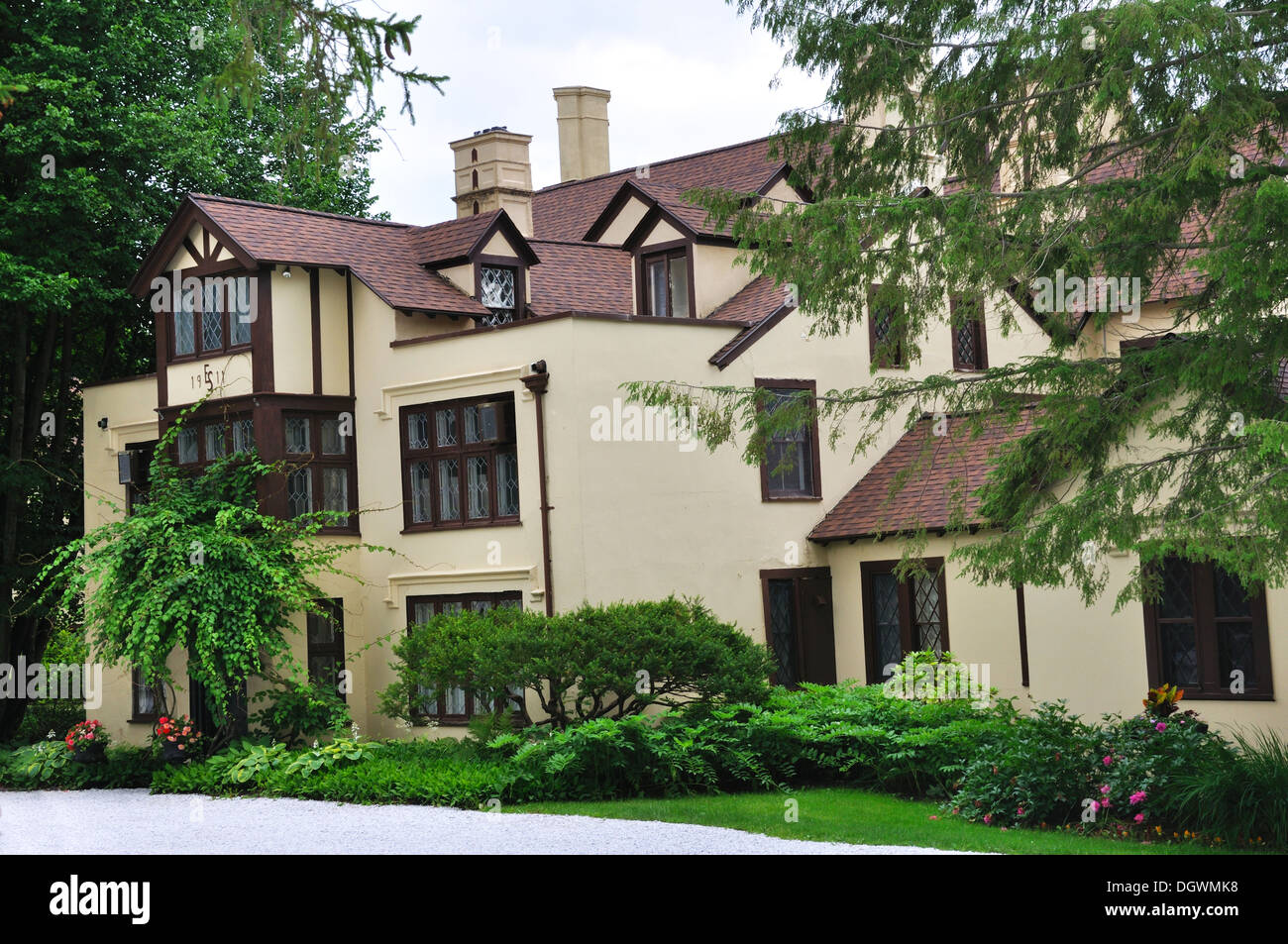 Seven Hills Inn, Lenox, Massachusetts, STATI UNITI D'AMERICA Foto Stock