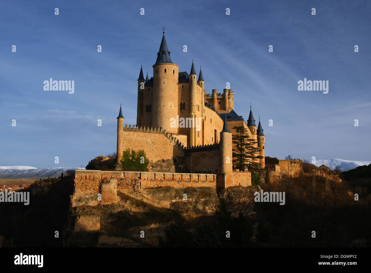 L'Alcazar di Segovia, Spagna Foto Stock