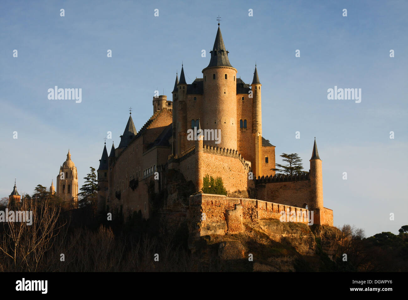 L'Alcazar di Segovia, Spagna Foto Stock