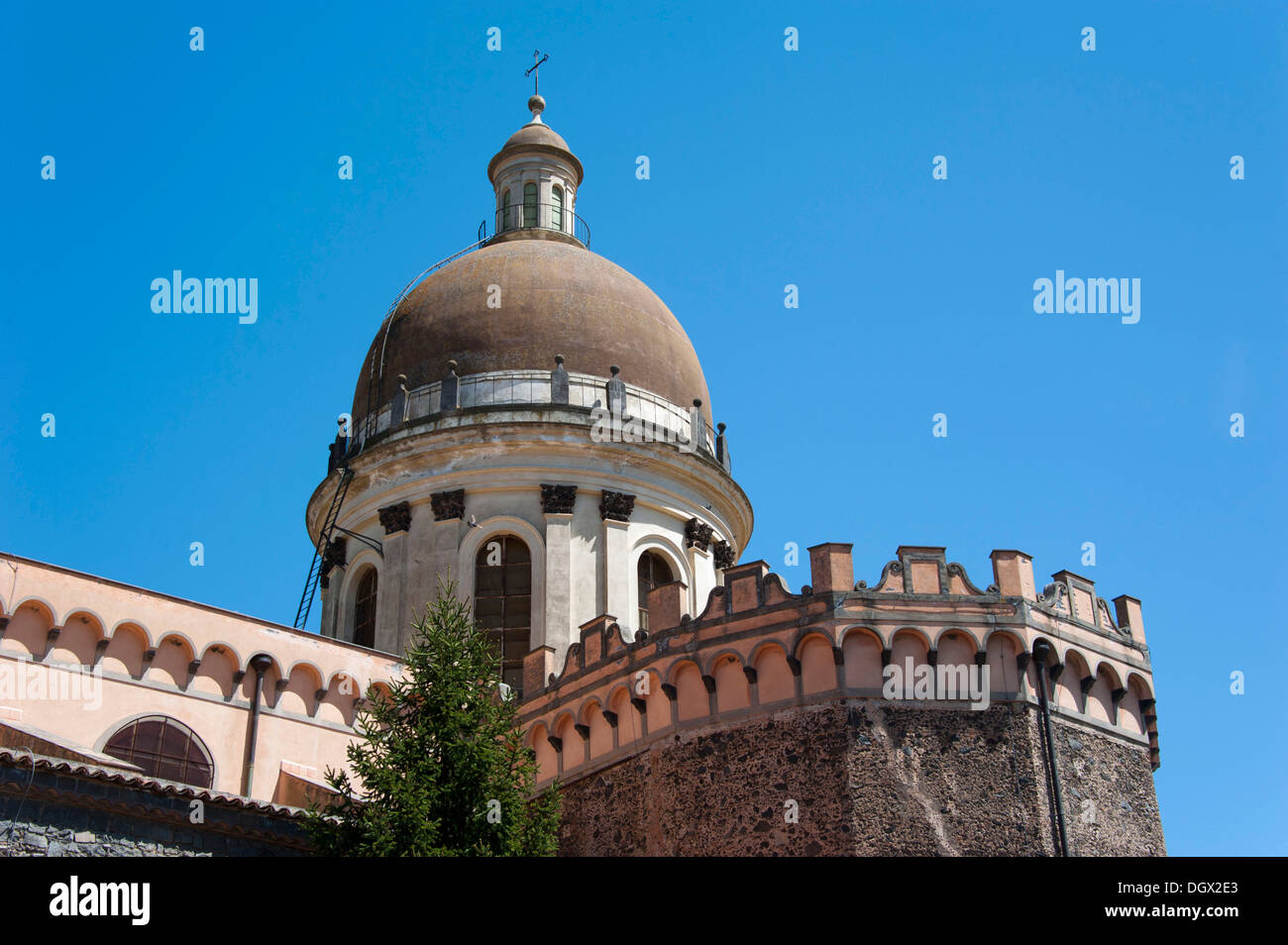 Chiesa di San Nicola, Randazzo, provincia di Catania, Sicilia, Italia, Europa Foto Stock