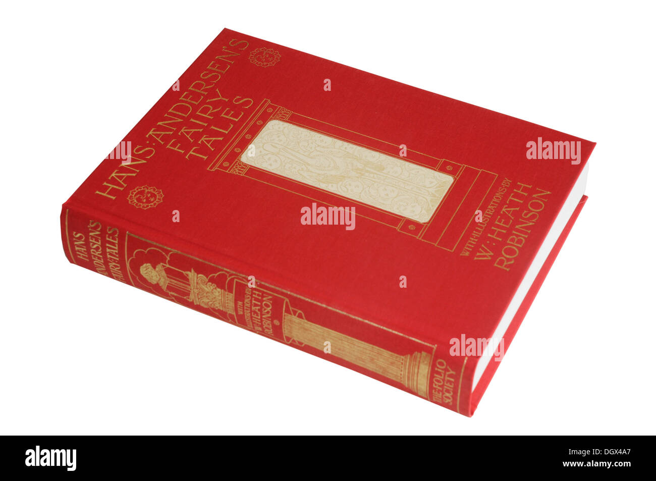 Una società Folio edizione di Hans Andersen di favole Foto Stock
