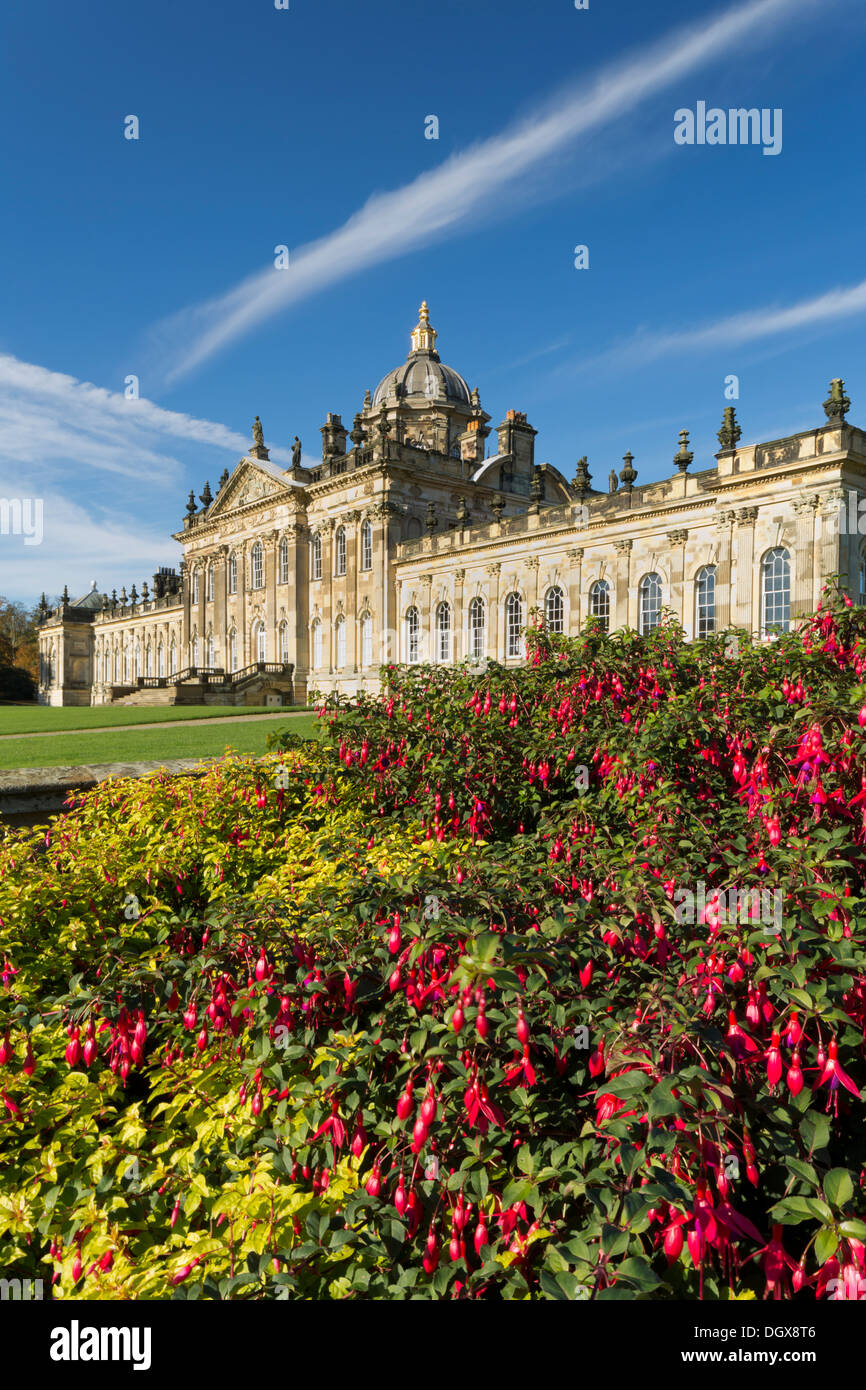 Castle Howard in North Yorkshire. Foto Stock