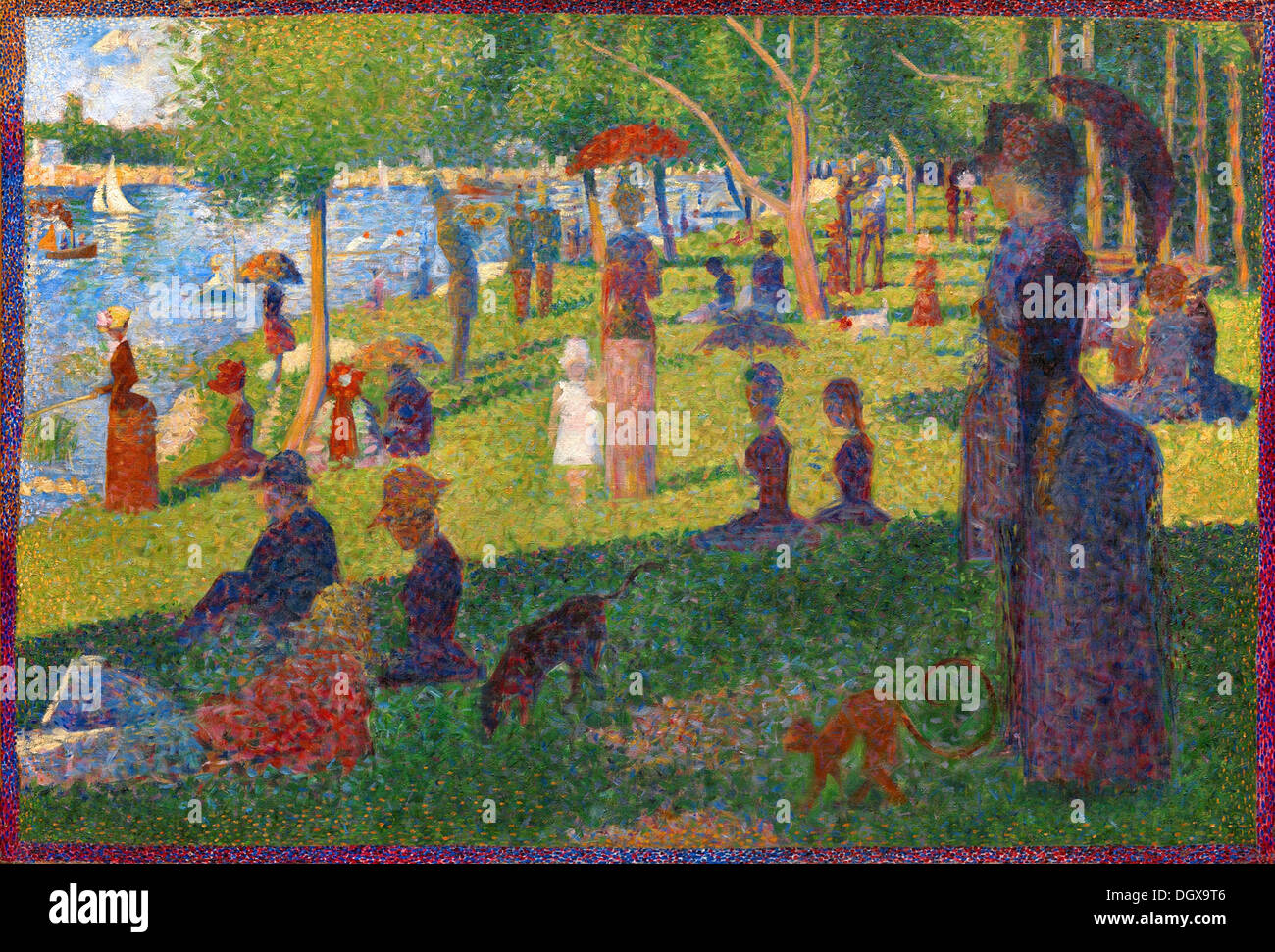 Una Domenica Pomeriggio Sull Isola Di La Grande Jatte Immagini E Fotos Stock Alamy