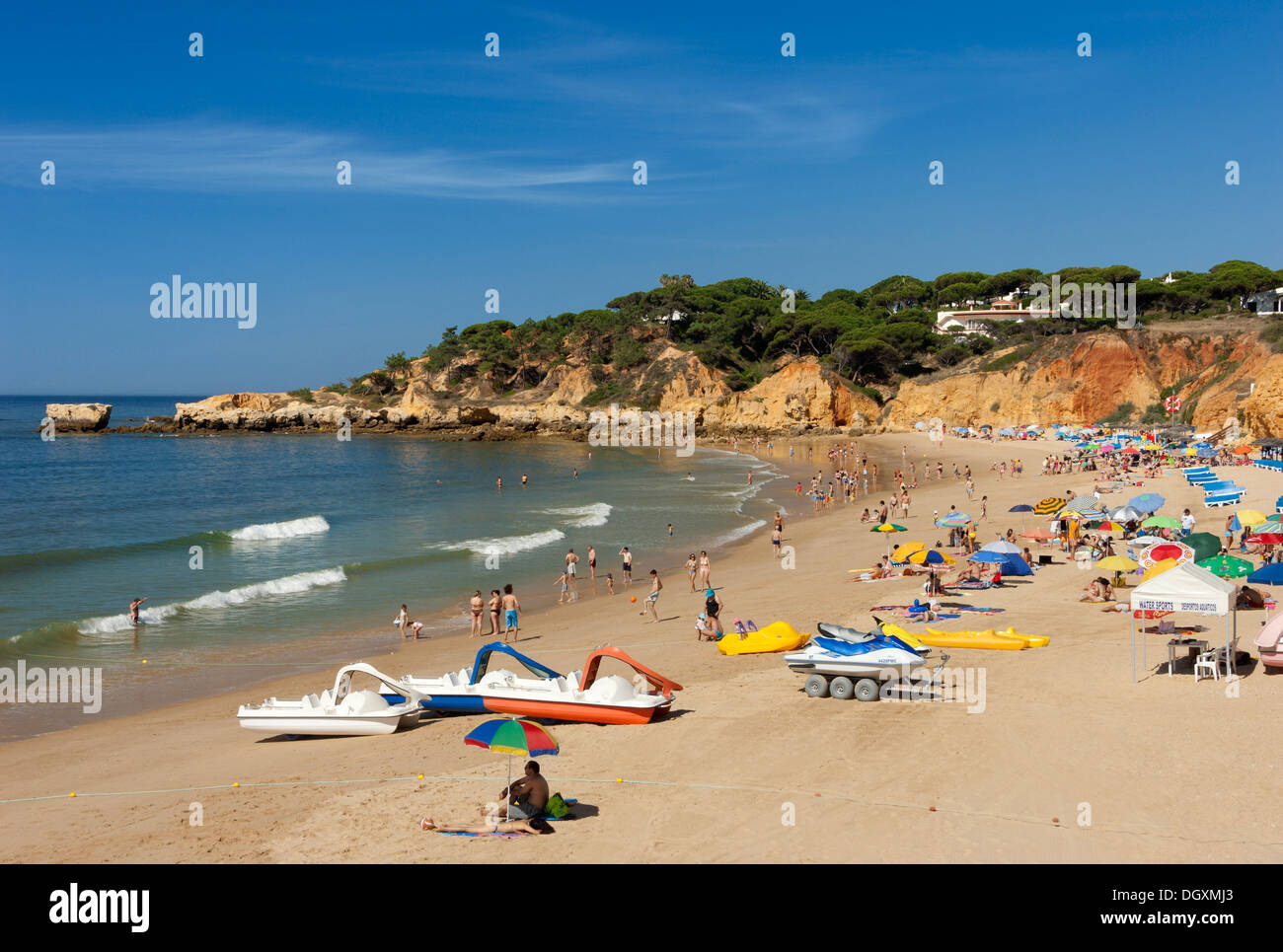 Il Portogallo, Algarve, Praia de Santa Eulalia, Albufeira Foto Stock