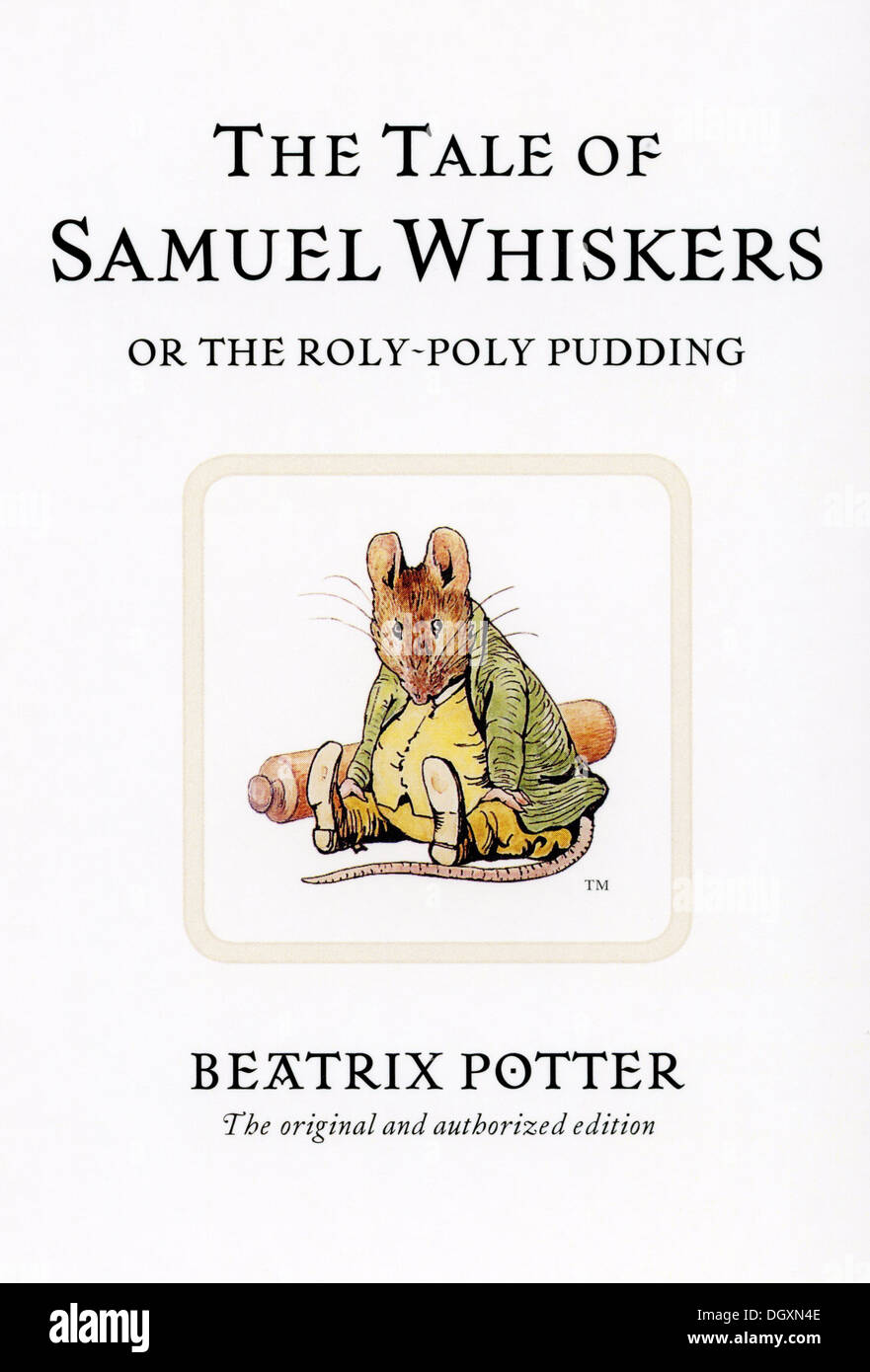 Beatrix Potter - il racconto di Samuel Whiskers copertina del libro, 1908 Foto Stock