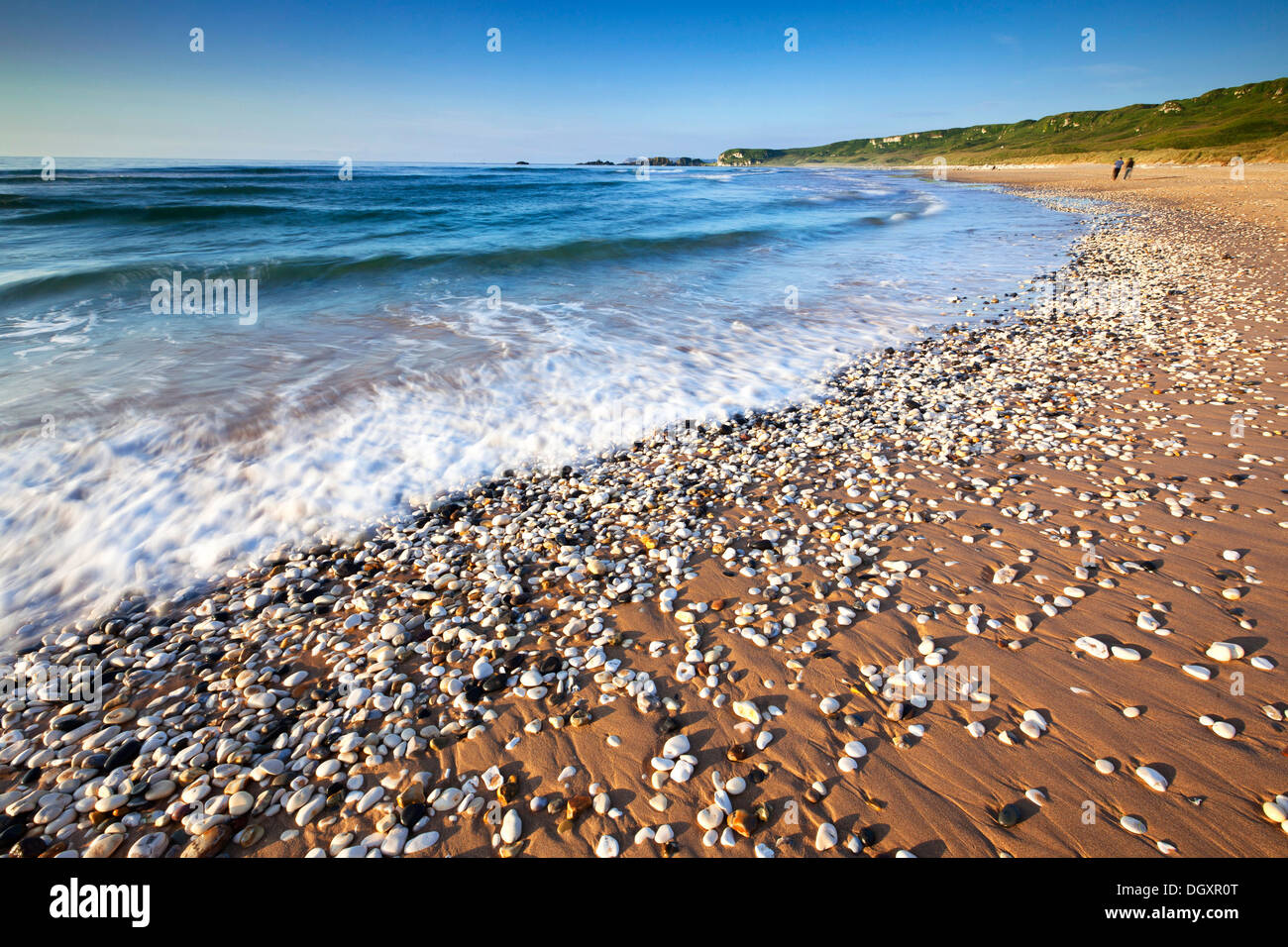White Park Bay, Irlanda del Nord Foto Stock