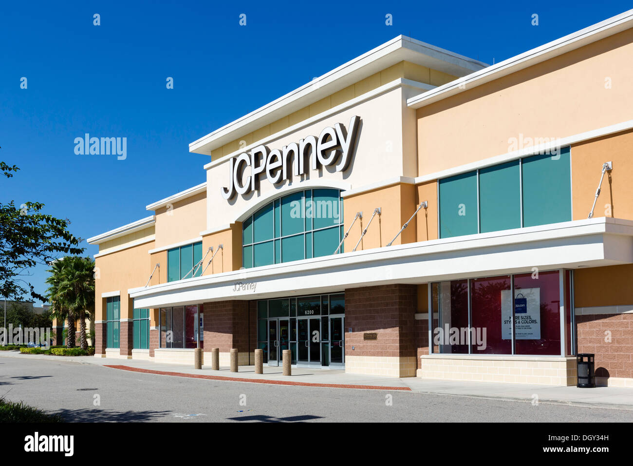 JCPenney store in Posner Park, vicino Haines City Central Florida, Stati Uniti d'America Foto Stock