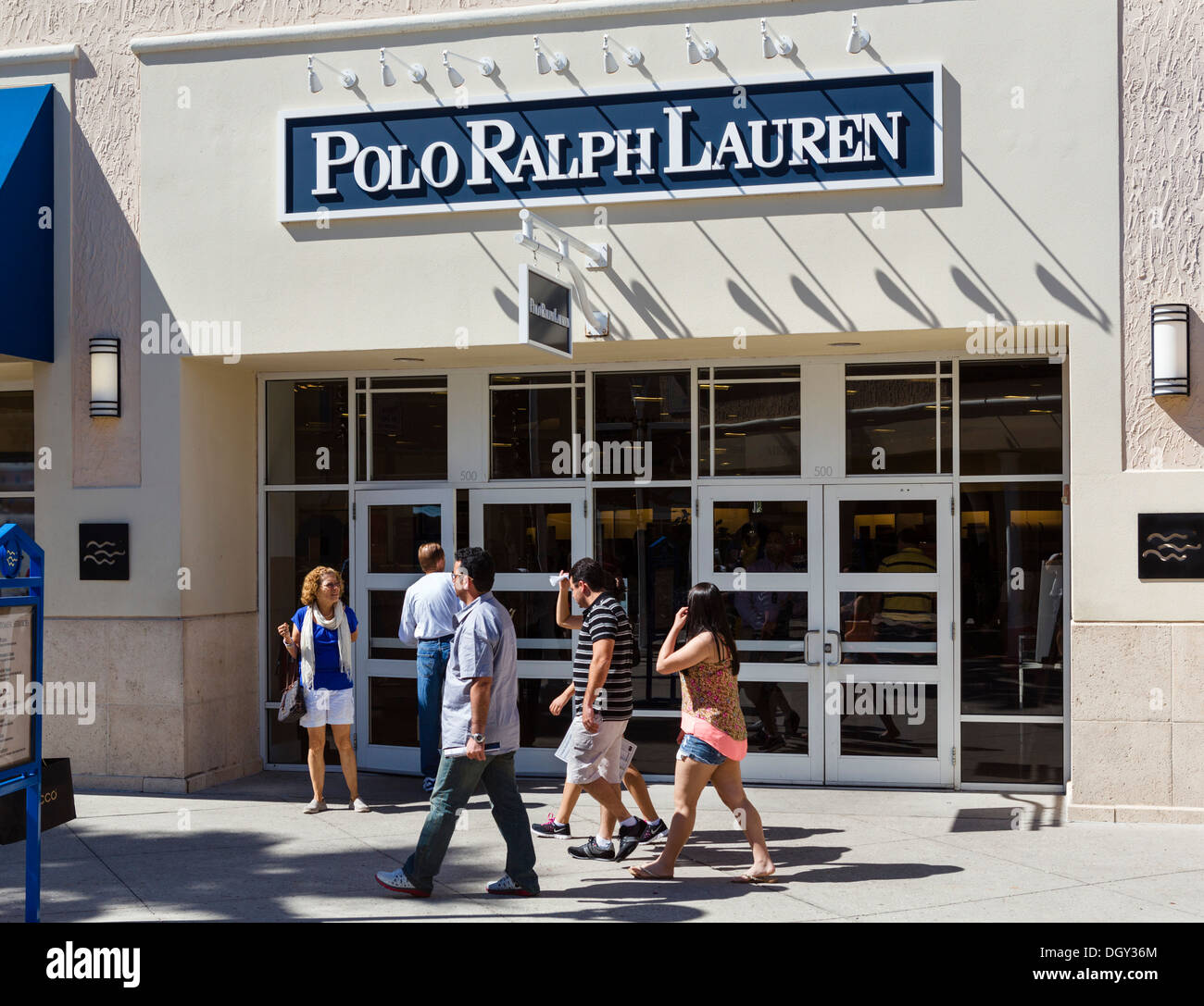 Polo Ralph Lauren Outlet Store presso l'Orlando Premium Outlets Mall, Vineland Avenue, Lake Buena Vista Orlando, Florida centrale, STATI UNITI D'AMERICA Foto Stock