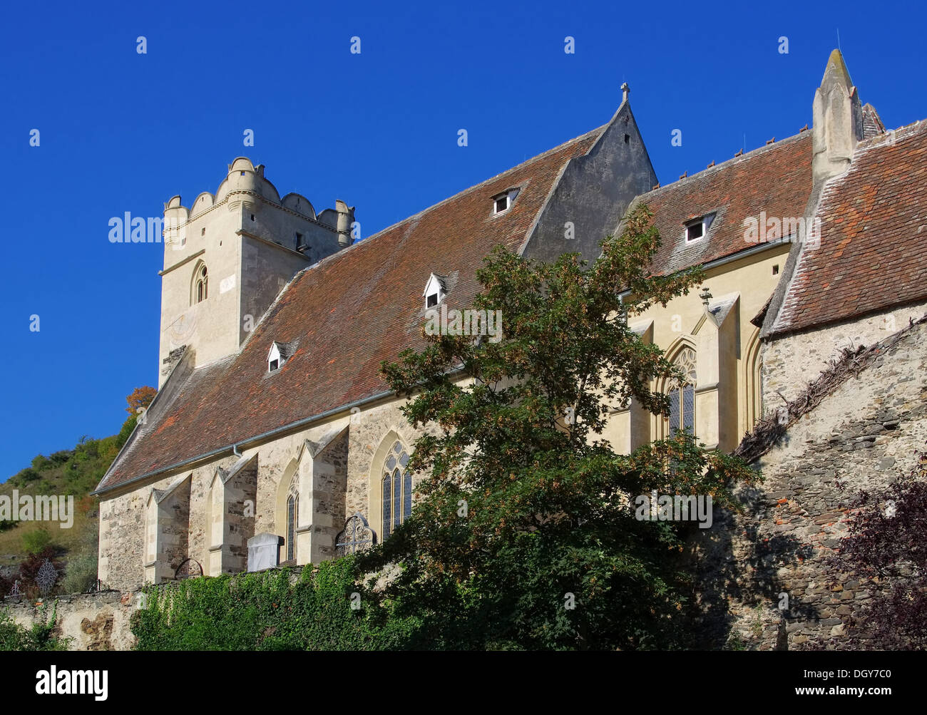 Sankt Michael Wehrkirche - Sankt Michael chiesa fortificata 02 Foto Stock