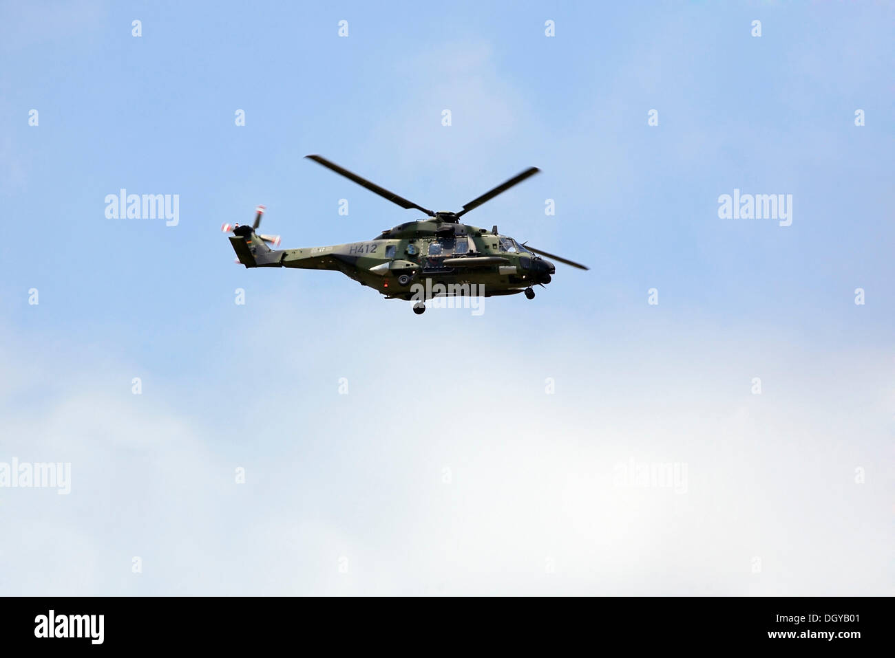 Elicotteri militari, tedesco forze armate federali, Air Force, in volo, air show, ILA 2008, il salone aerospaziale internazionale Foto Stock