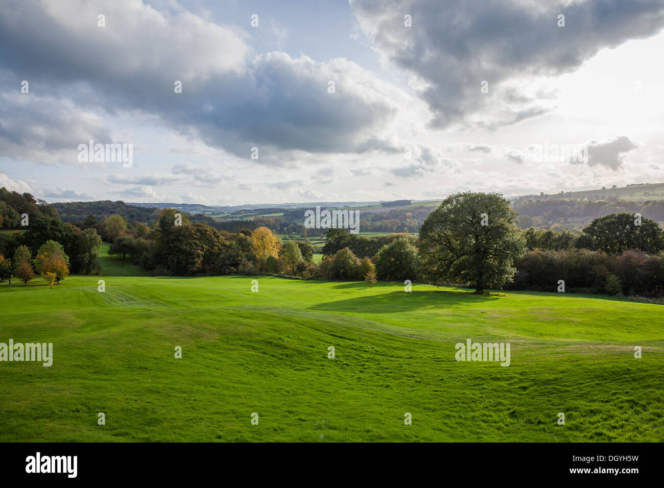Derbyshire Dales nel Peak District Foto Stock