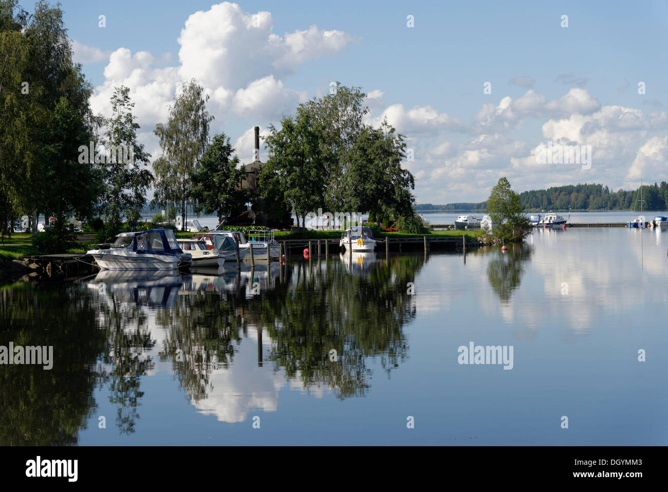 Lake porovesi, Iisalmi, Finlandia Foto Stock