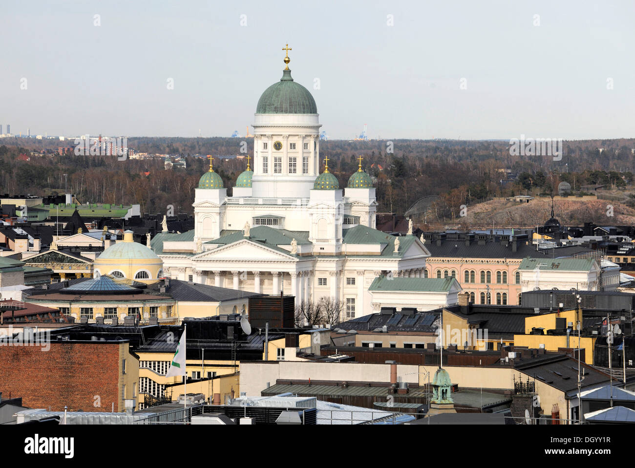 La Cattedrale di Helsinki Helsinki, Finlandia, Europa Foto Stock