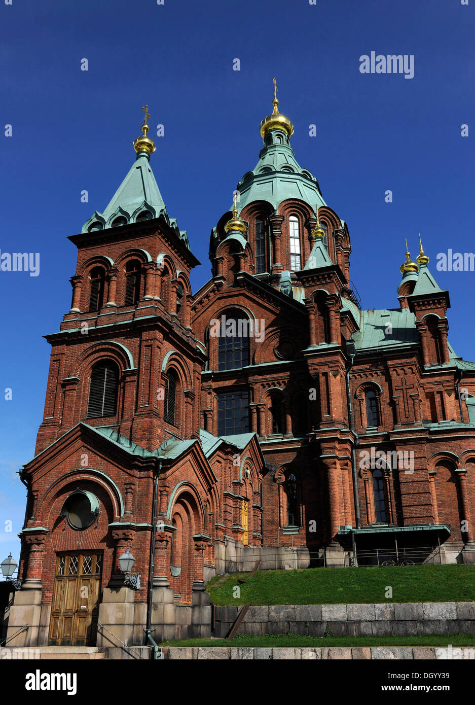 Cattedrale Uspenski, Helsinki, Finlandia, Europa Foto Stock