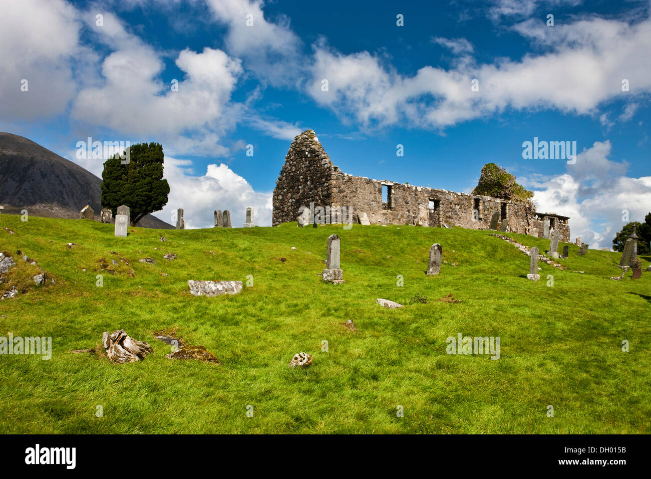 Vecchio Cimitero, Isola di Skye, Scotland, Regno Unito Foto Stock