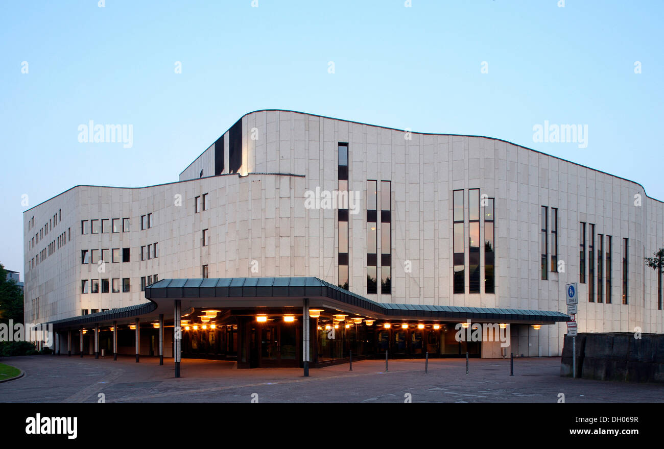 Aalto Theatre, opera house, Essen, la zona della Ruhr, Renania settentrionale-Vestfalia Foto Stock