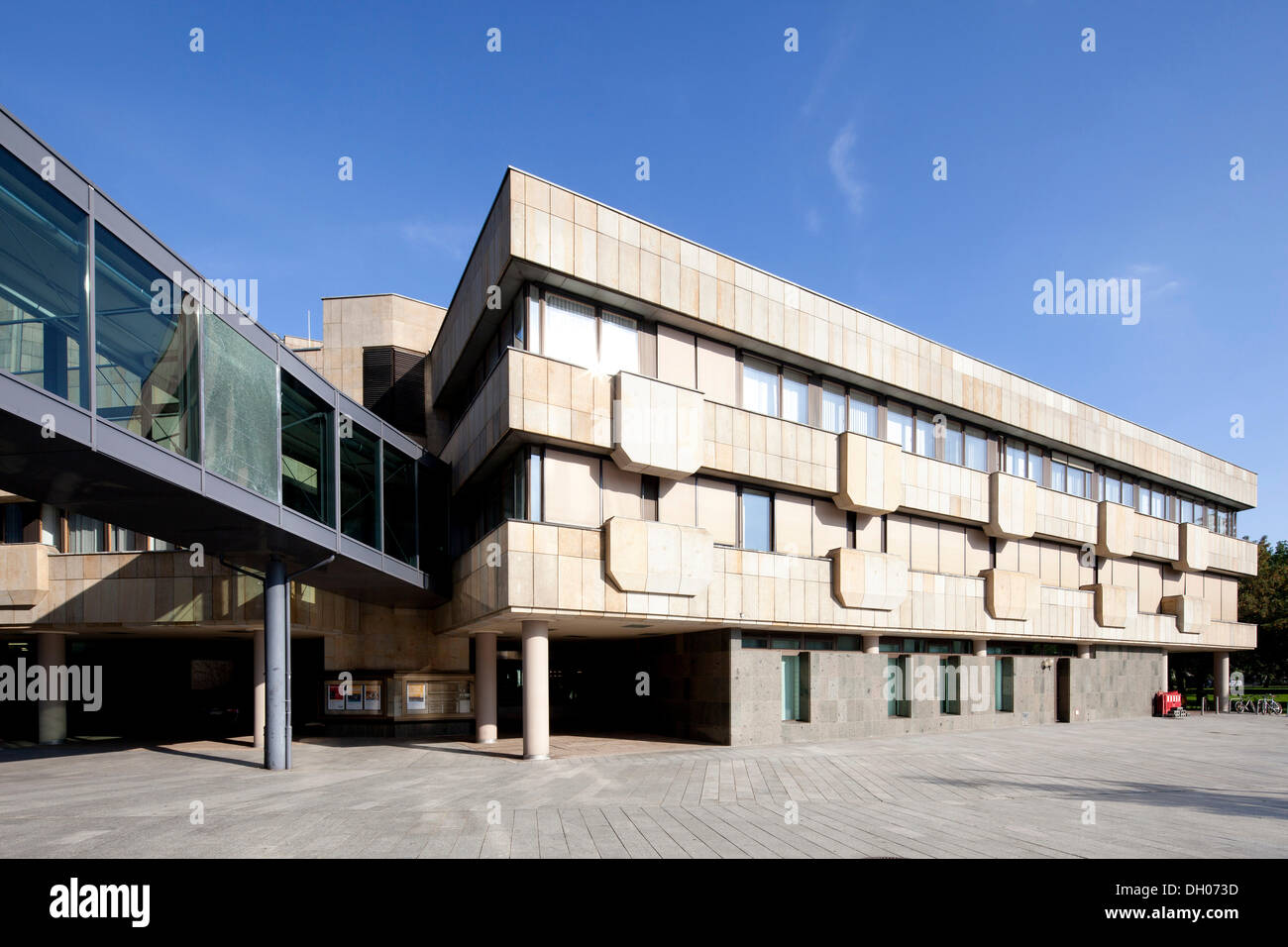 Edificio Gewandhaus di Lipsia, PublicGround Foto Stock