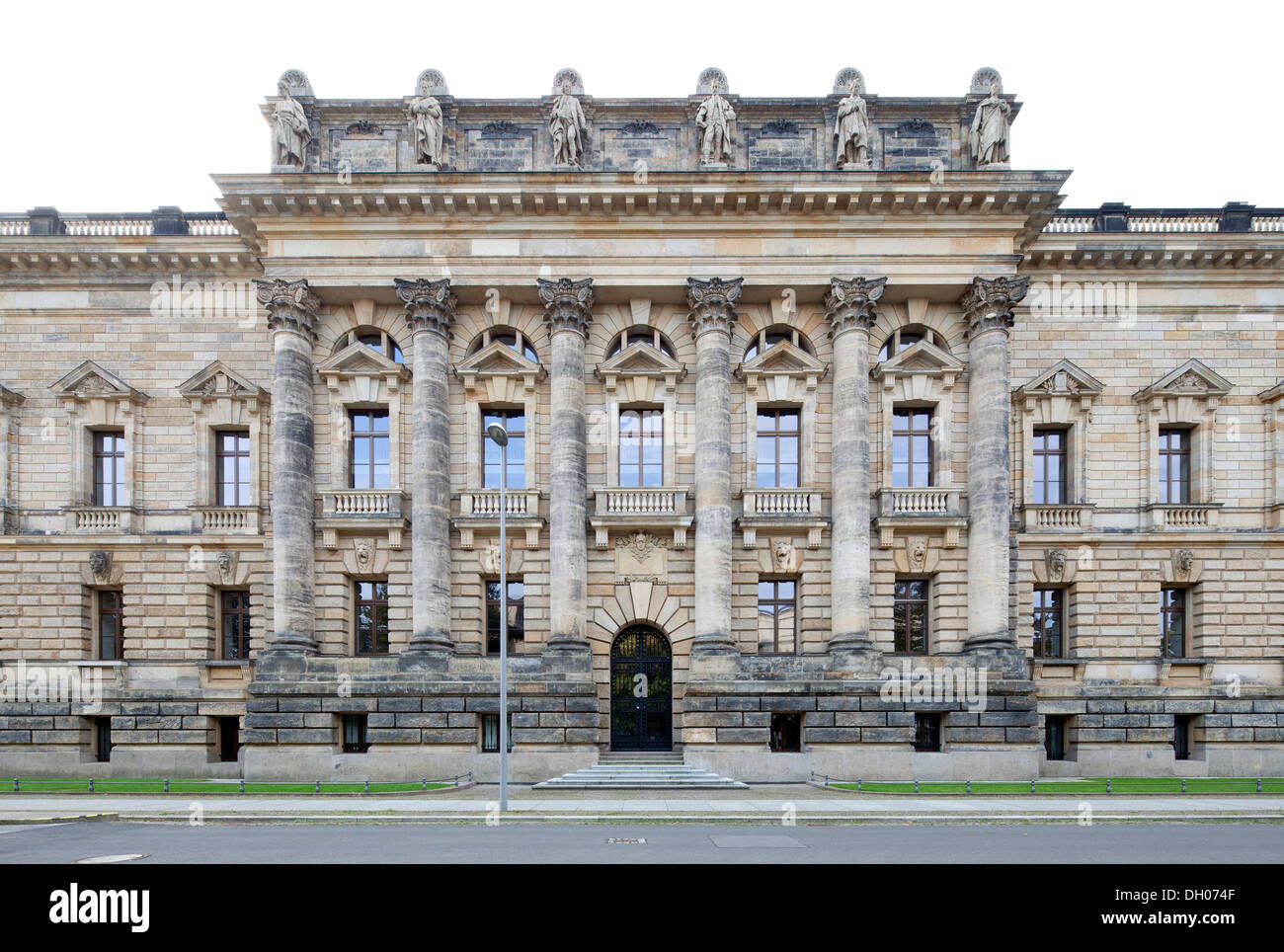 Il Tribunale amministrativo federale di Germania, l'edificio dell'ex corte imperiale di giustizia, Lipsia, Sassonia, PublicGround Foto Stock