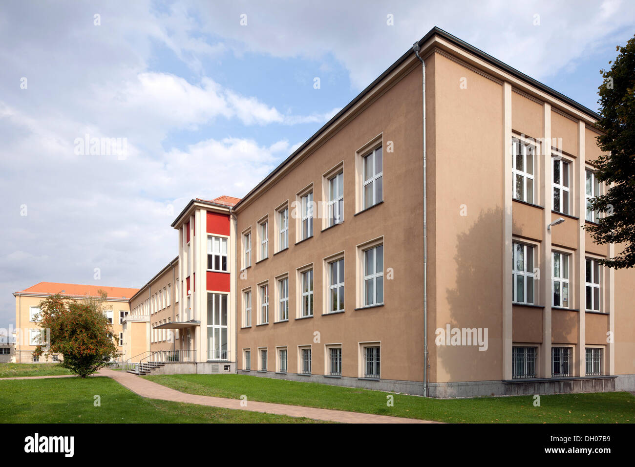 Università di Lipsia, Istituto agrario, Lipsia, Sassonia, PublicGround Foto Stock