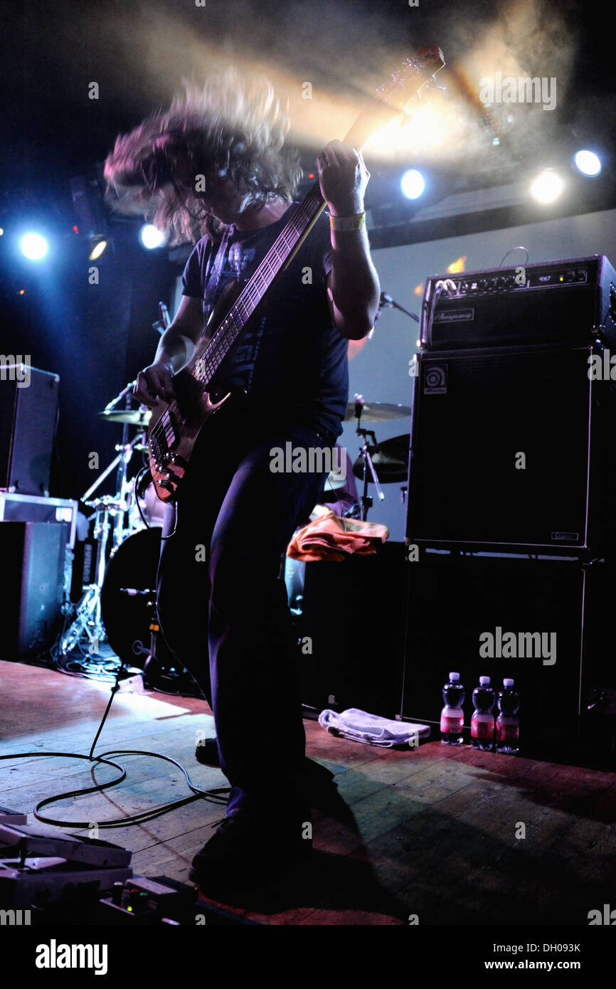 Irish post-rock band Dio è un astronauta suona al Circolo degli Artisti di Roma (SI) 2012. Foto Stock