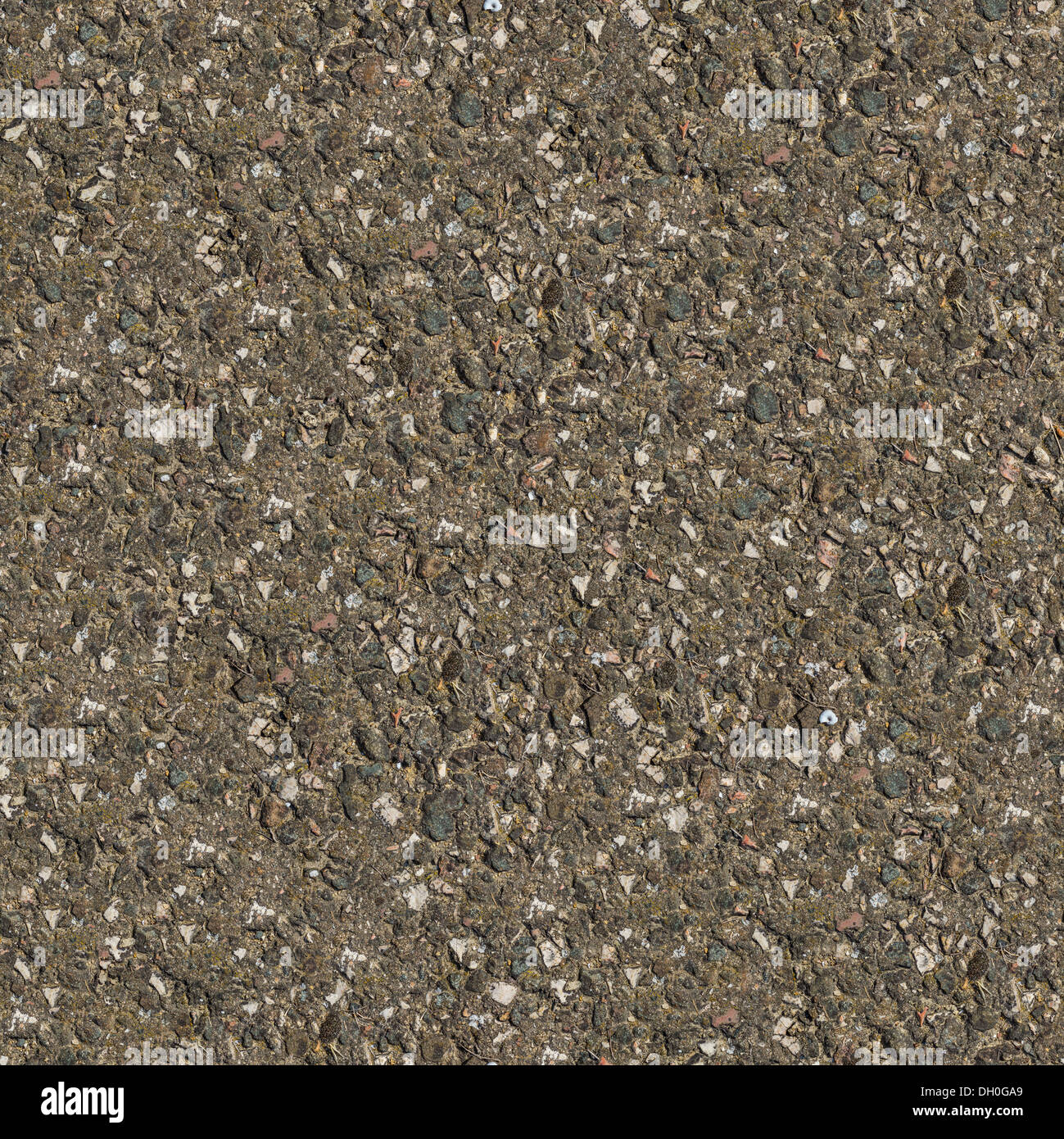 Old Stone Country Road. Piastrellabile senza giunture Texture. Foto Stock