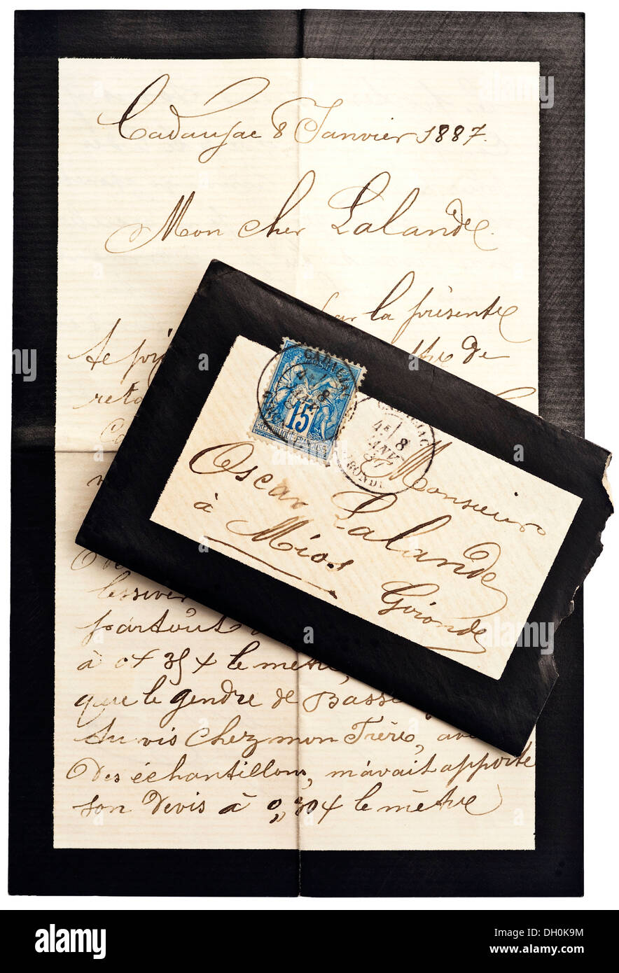 Mourning Letter Immagini E Fotos Stock Alamy