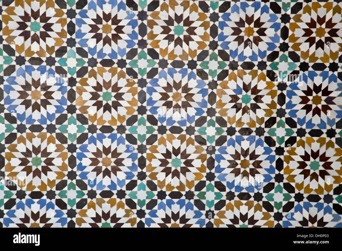 Arabo schemi di posa Foto Stock