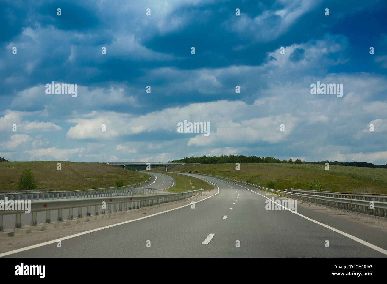 Prima della tempesta di pioggia Foto Stock