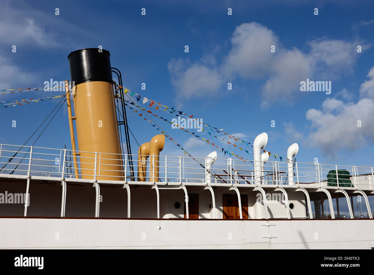Ss nomadic attrazione titanic quarter Belfast Irlanda del Nord Foto Stock