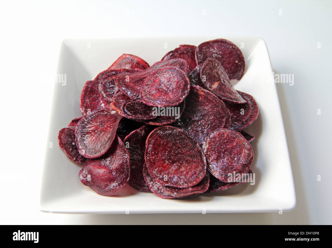 Sweet potato chips Foto Stock