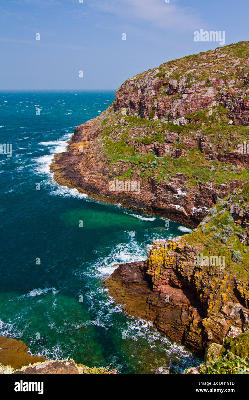 Cap Frehel, Cote d'Emeraude Foto Stock