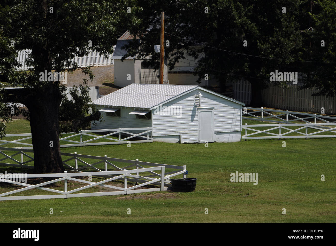 Tennessee. Memphis. Casa di Graceland di Elvis Presley (1935-1977). All'esterno. Stati Uniti d'America. Foto Stock