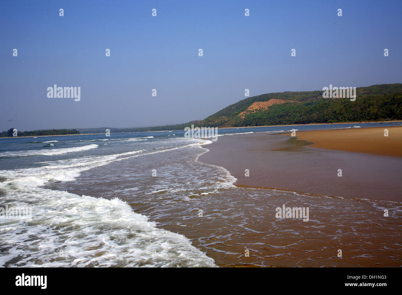 Spiaggia Bhogwe Vengurla sindhudurg Maharashtra India Asia Foto Stock