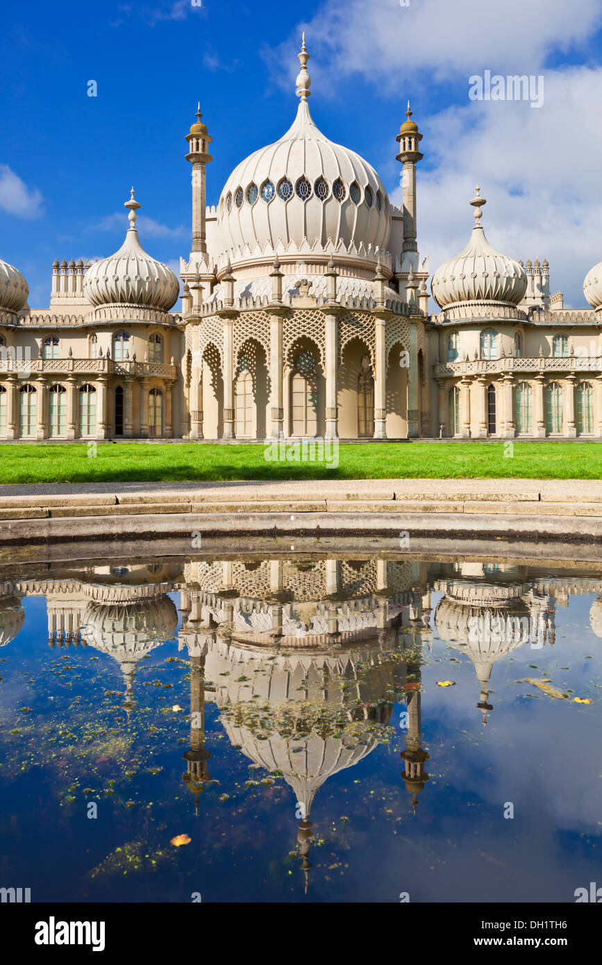 Il Pavillion Brighton Royal Pavilion Brighton East Sussex England Regno Unito GB EU Europe Foto Stock