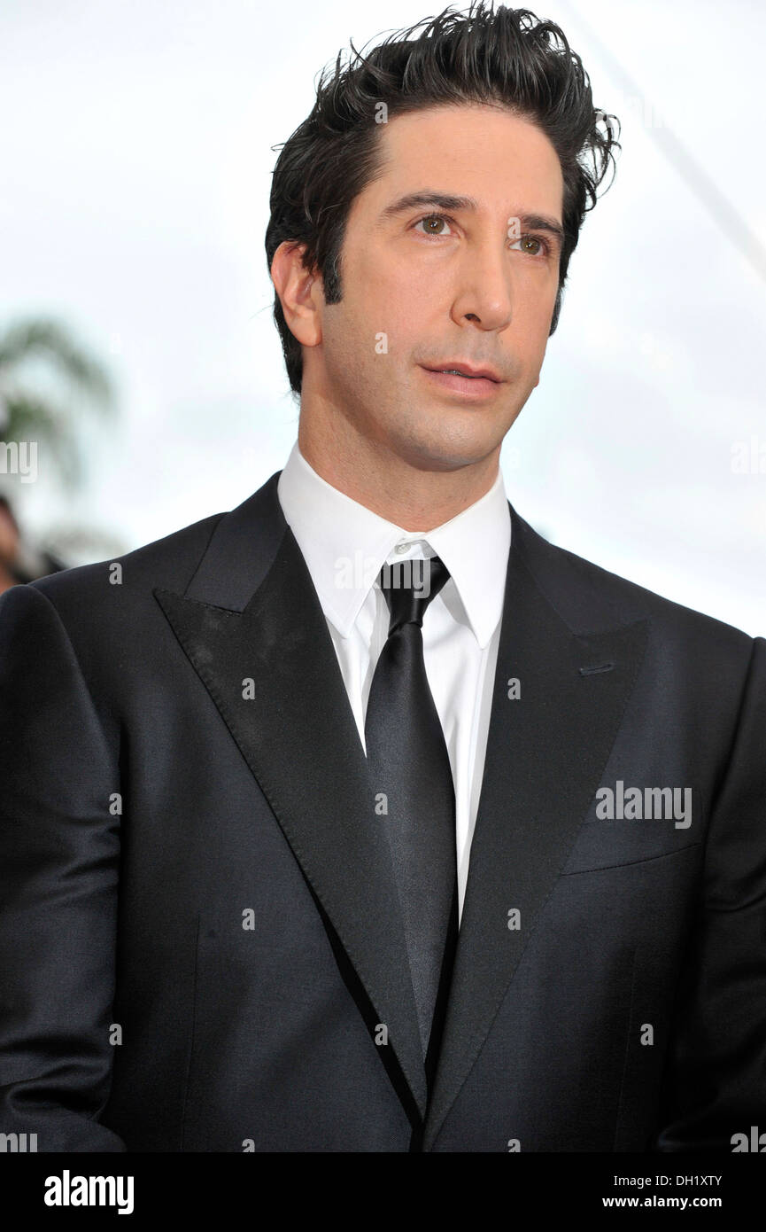 Festival Internazionale del Cinema di Cannes 2012: David Schwimmer in posa durante un photocall su 2012.05.18 Foto Stock