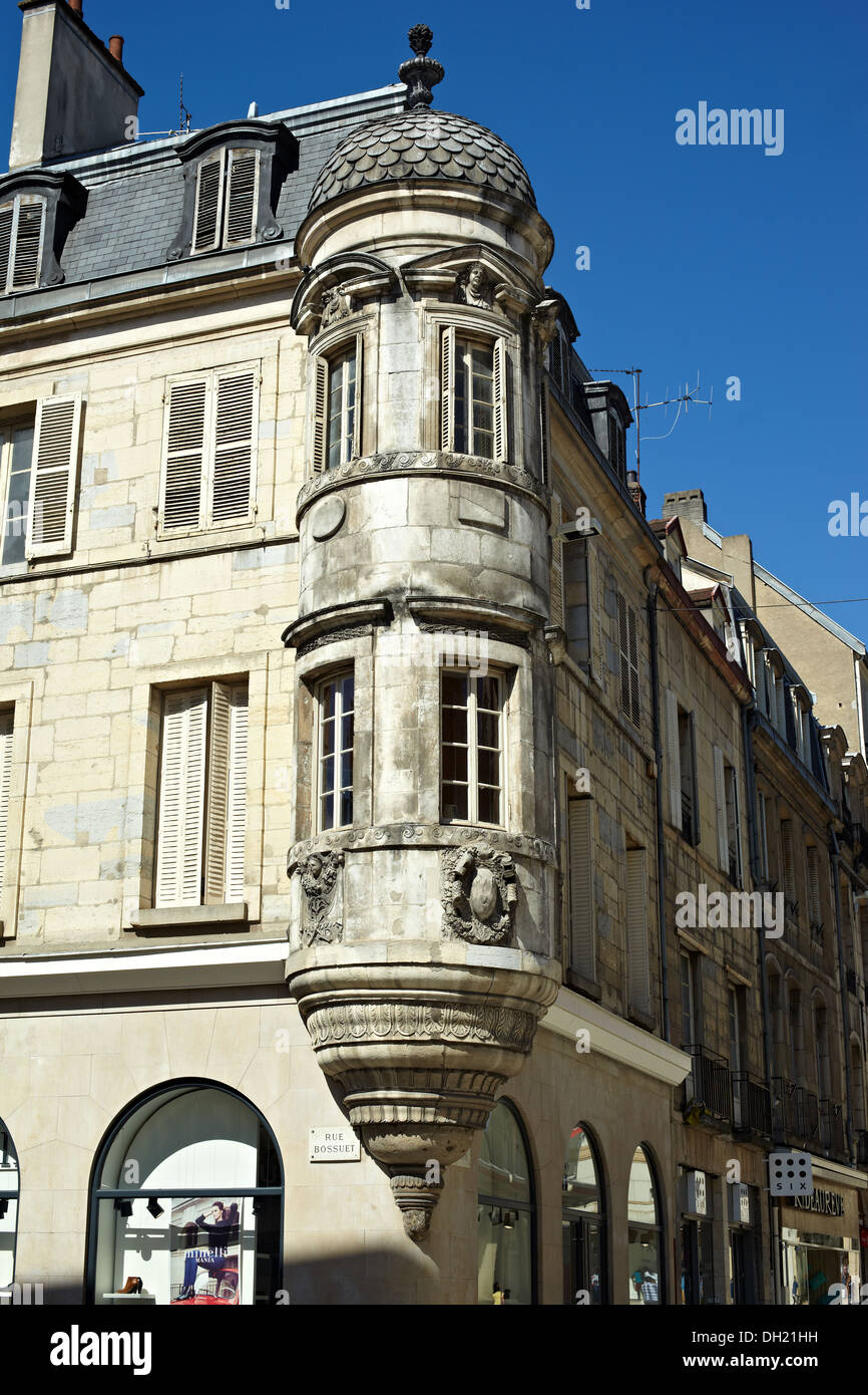 Rue de la Liberte, Dijon, Francia. Foto Stock