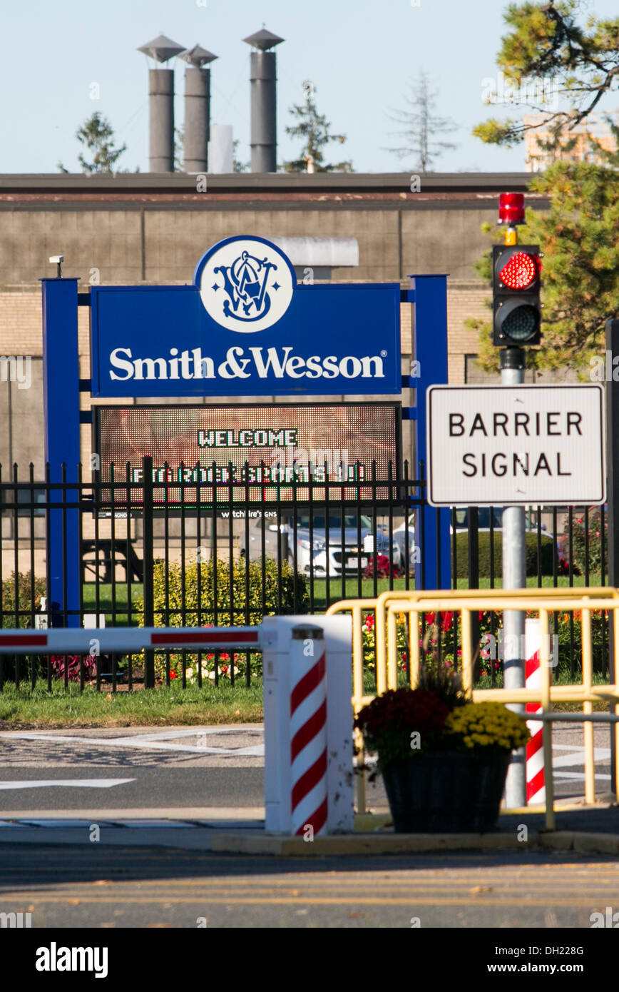La sede del creatore di pistola Smith & Wesson. Foto Stock