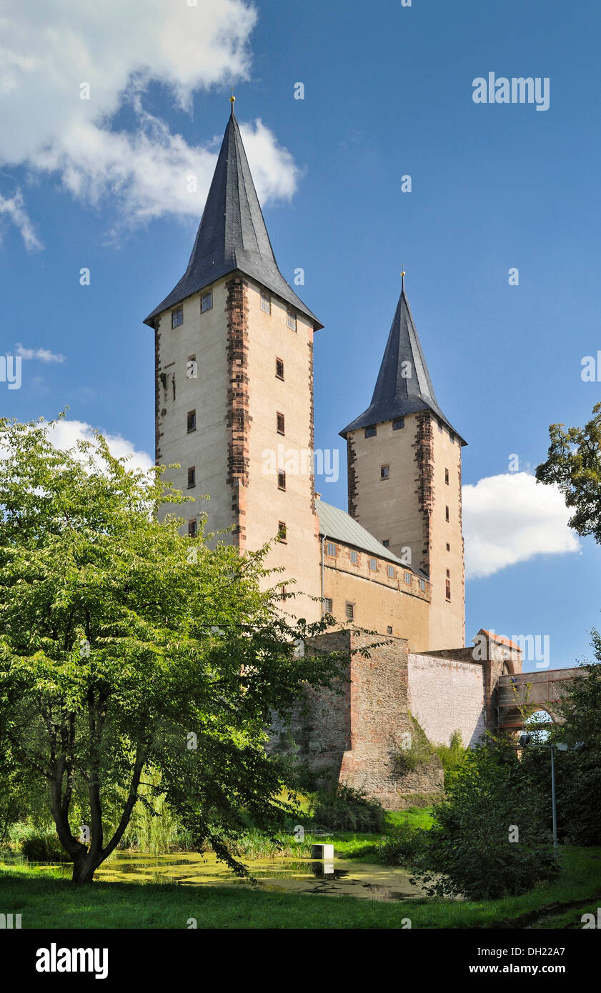 Schloss Rochlitz Castello, Sassonia Foto Stock