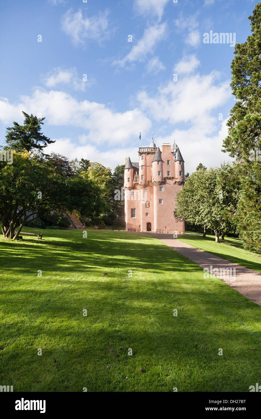 Castello di Craigievar vicino a Alford in Aberdeenshire,Scozia Scotland Foto Stock