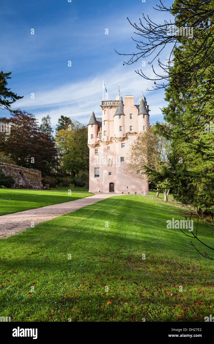 Castello di Craigievar in Aberdeenshire,Scozia Scotland Foto Stock